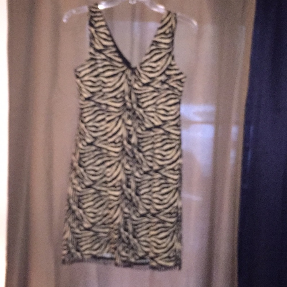 Mini stretch leopard print